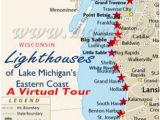 Lake Michigan Lighthouse Map 148 Best Michigan Lighthouse Gallery Images In 2019 Lighthouses