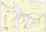 Lake Michigan Nautical Map Us Charts Great Lakes Captain S Supplies