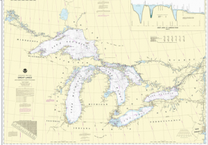 Lake Michigan Nautical Map Us Charts Great Lakes Captain S Supplies