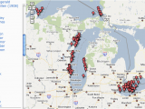 Lake Michigan Shipwrecks Map Shipwrecks Of the Great Lakes Shipwrecks Shipwreck Great Lakes