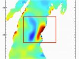 Lake Michigan Water Temperature Map Two Meteotsunamis form On Lake Michigan In One Day the Weather Channel