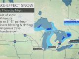 Lake Michigan Wind Map Prolonged Lake Effect Snow event to Bury Eastern Great Lakes with