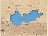 Lake Of the Woods Minnesota Map Amazon Com Long Lake Minnesota Standout Wood Map Wall Hanging