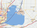 Lake St Clair Michigan Map Detroit River Teeksa Photography Skip Schiel