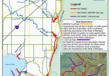 Lake St Clair Michigan Map No Wake Zones