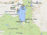 Lake Tahoe On Map Of California Guide to Planning A Lake Tahoe California Vacation