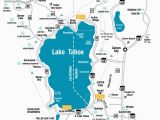 Lake Tahoe On Map Of California Lake Tahoe Maps and Reno Maps Labeled Map Lake Tahoe California
