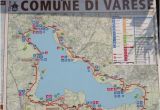 Lakes Italy Map Trail Map Picture Of Lake Varese Bicycle Trail Varese Tripadvisor