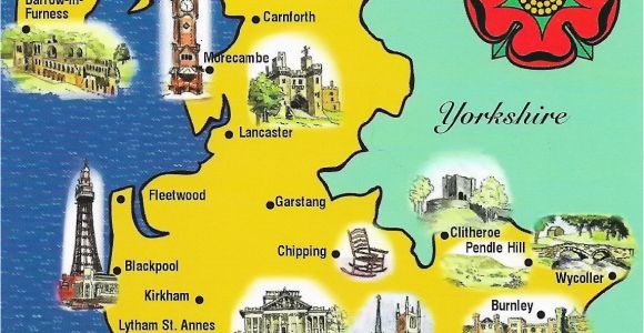 Lancashire On Map Of England Lancashire Map Sent to Me by Gordon Of northern Ireland Here is A