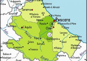 Lanciano Italy Map Pinterest