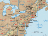 Landform Map Of California Map Of the Appalachian Mountains Landform and Mountains