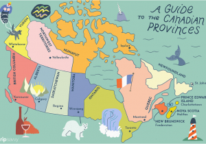 Landform Regions Of Canada Map Guide to Canadian Provinces and Territories