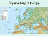 Landforms Of Europe Map Physical Europe Map Climatejourney org