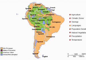 Language Map Of Spain This Map Of south America Show the Variety Of Languages