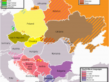 Languages In Europe Map File Slavic Languages 2000s Png Wikimedia Commons