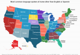 Languages In Spain Map This Map Shows the Most Commonly Spoken Language In Every Us State