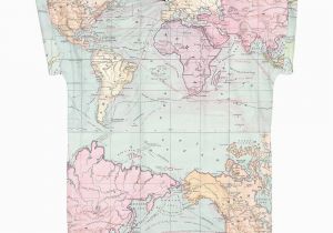 Large Map Of Europe for Sale Map Visby Shirt Multi Color