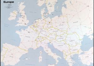 Large Scale Map Of Europe Europe without Borders Accurate Maps