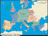 Late Medieval Europe Map Medieval Europe Jess R