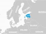 Latvia Map Of Europe What Continent is Estonia In Worldatlas Com