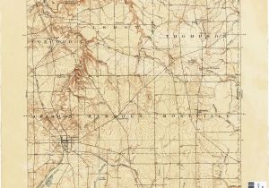 Lawrence County Ohio Map Ohio Historical topographic Maps Perry Castaa Eda Map Collection