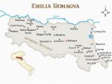 Le Marche Italy Map where to Go In the Emilia Romagna Region Of Italy
