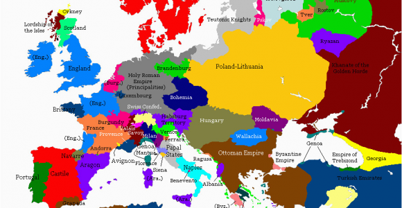 Learn the Map Of Europe Europe 1430 1430 1460 Map Game Alternative History