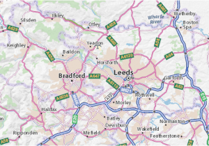 Leeds Map England Leeds Map Detailed Maps for the City Of Leeds Viamichelin