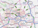 Leeds Map England Leeds Map Detailed Maps for the City Of Leeds Viamichelin