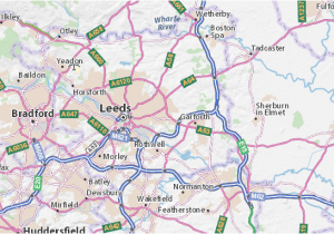 Leeds Map England Leeds Map Detailed Maps for the City Of Leeds Viamichelin