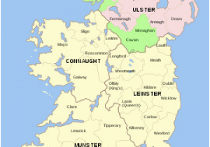 Leinster Ireland Map Ulster Revolvy