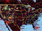 Ley Lines Canada Map north American A Maps 2019