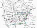 Ley Lines Canada Map north American A Maps 2019