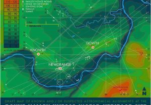 Ley Lines Ireland Map Ancient Megalithic Sites Of Ireland Many People Maintain