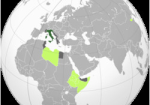 Libya to Italy Map Italian Empire Wikipedia