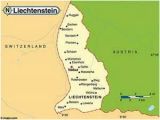 Liechtenstein Europe Map Liechtenstein Travel and tourist Information Map Of
