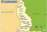 Liechtenstein Map Of Europe Liechtenstein Travel and tourist Information Map Of