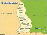 Liechtenstein Map Of Europe Liechtenstein Travel and tourist Information Map Of