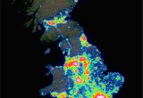 Light Pollution Map Ohio Light Pollution Map Of Great Britain 4091 A 5000 X Post R