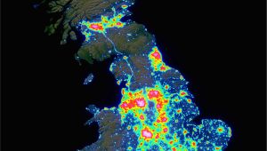 Light Pollution Map Ohio Light Pollution Map Of Great Britain 4091 A 5000 X Post R