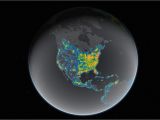 Light Pollution Map Ohio Milky Way now Hidden From One Third Of Humanity Watts Up with that