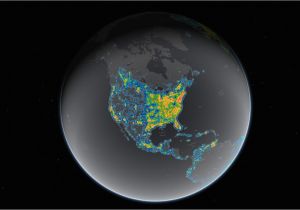 Light Pollution Map Ohio Milky Way now Hidden From One Third Of Humanity Watts Up with that