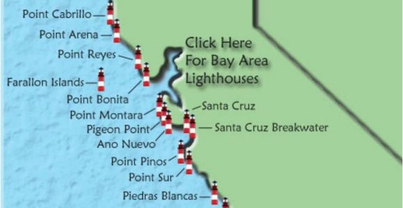 Lighthouses In California Map 226 Best Lighthouses Images On Pinterest Light House Lighthouse