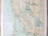 Lighthouses In California Map 67 Best California Maps and Prints Images Antique Maps California