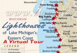 Lighthouses Michigan Map 34 Best Mivhigan Winter Images On Pinterest Lighthouses Lake