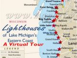 Lighthouses Michigan Map 34 Best Mivhigan Winter Images On Pinterest Lighthouses Lake