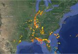 Lightning Map Canada Real Time Lightning Map Lapsi