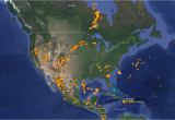 Lightning Map Canada Real Time Lightning Map Lapsi