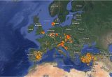 Lightning Map Ireland Real Time Lightning Map Lapsi