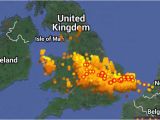 Lightning Map Ireland Real Time Lightning Map Lapsi